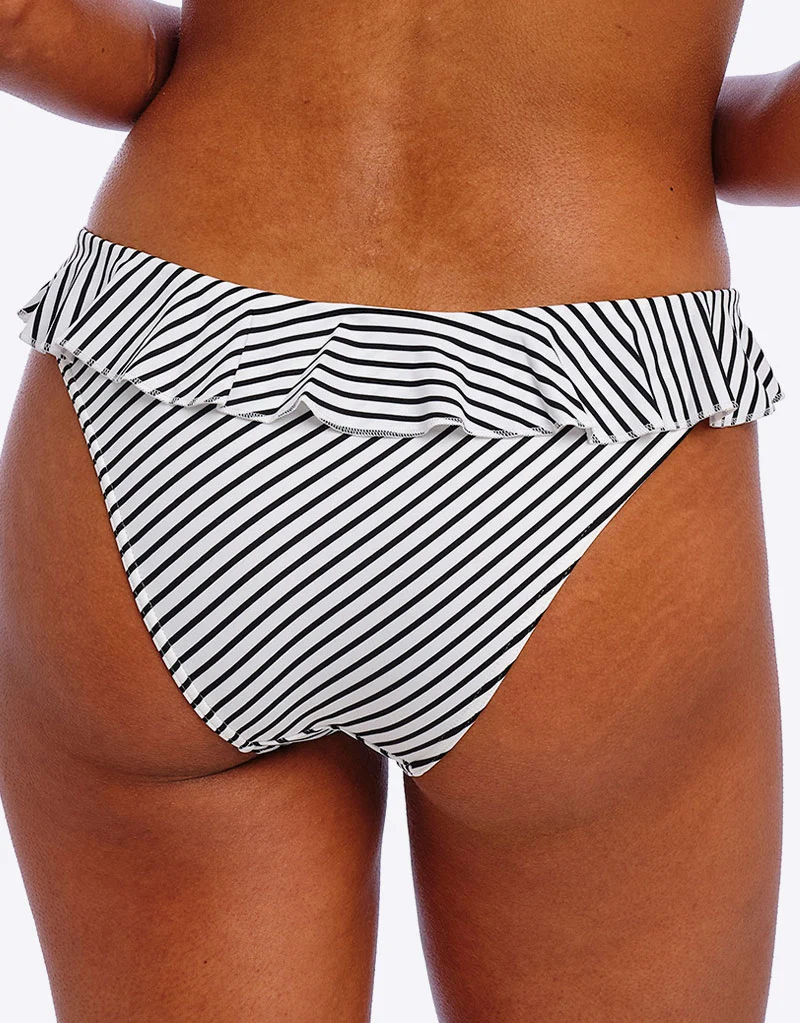 Freya Jewel Cove Italini Bikini Brief Black Stripe