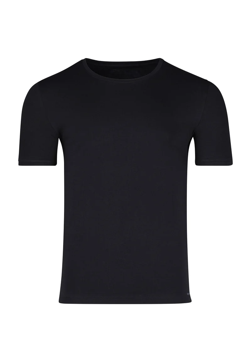 Cotton Fresh Shirt short sleeve | black 080983-087665