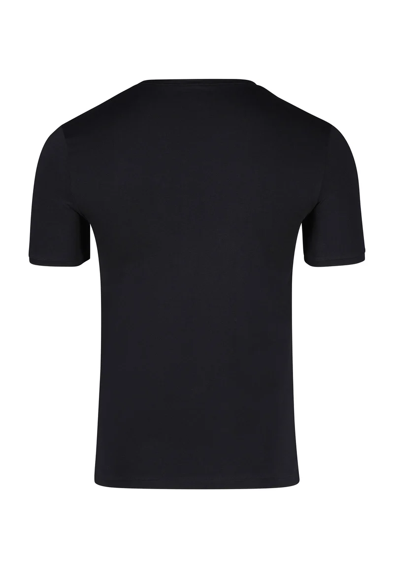 Cotton Fresh Shirt short sleeve | black 080983-087665