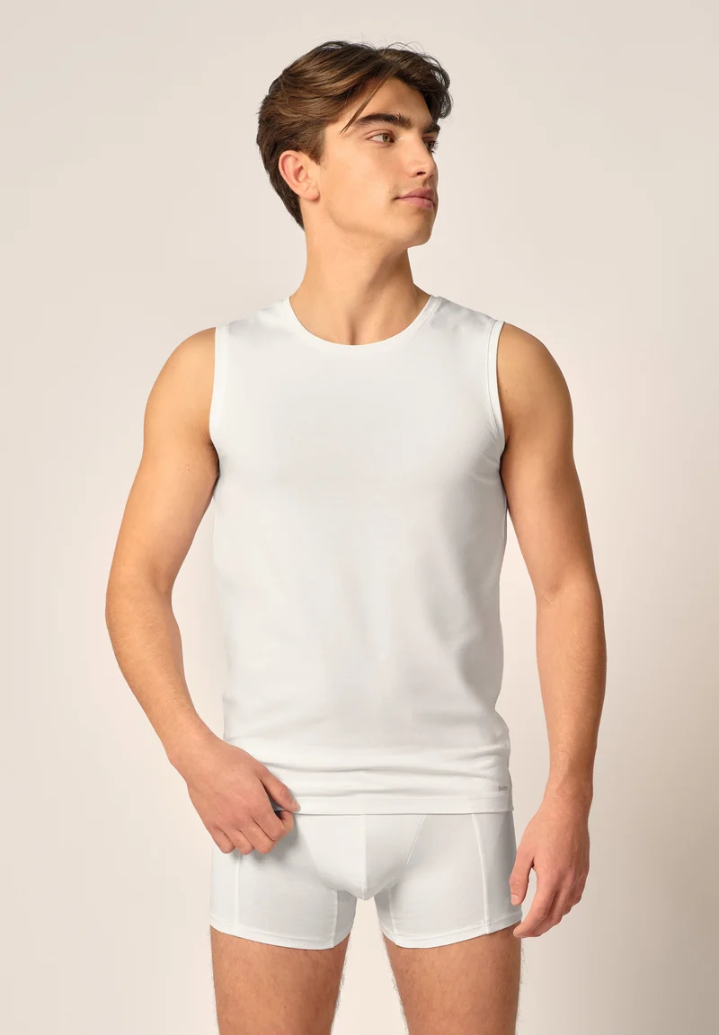 Cotton Fresh Tank Top | white 080982-080500