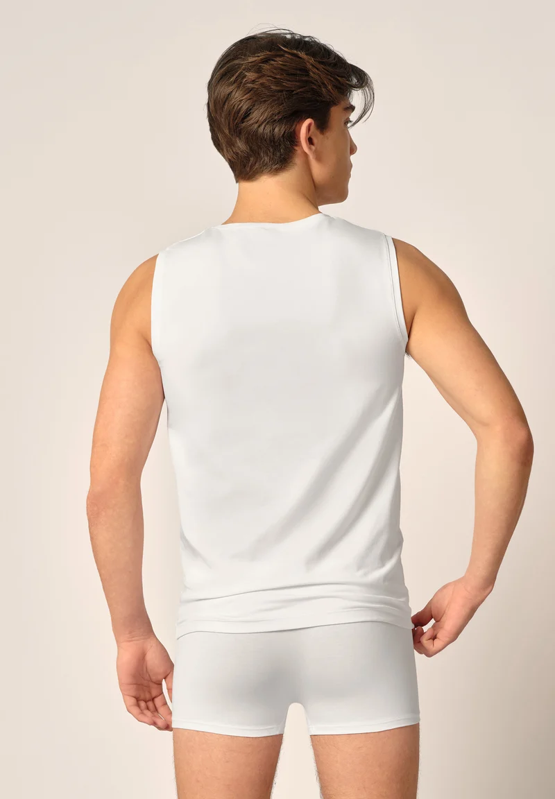 Cotton Fresh Tank Top | white 080982-080500