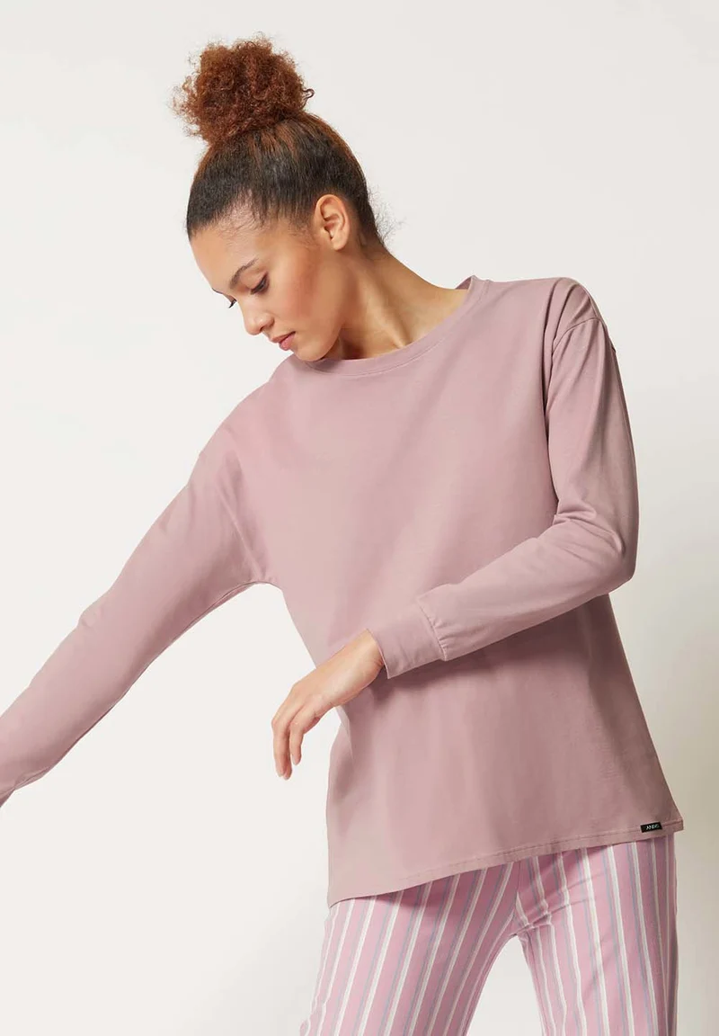 Night In Mix & Match Shirt long sleeve | rose smoke 080775-08S675
