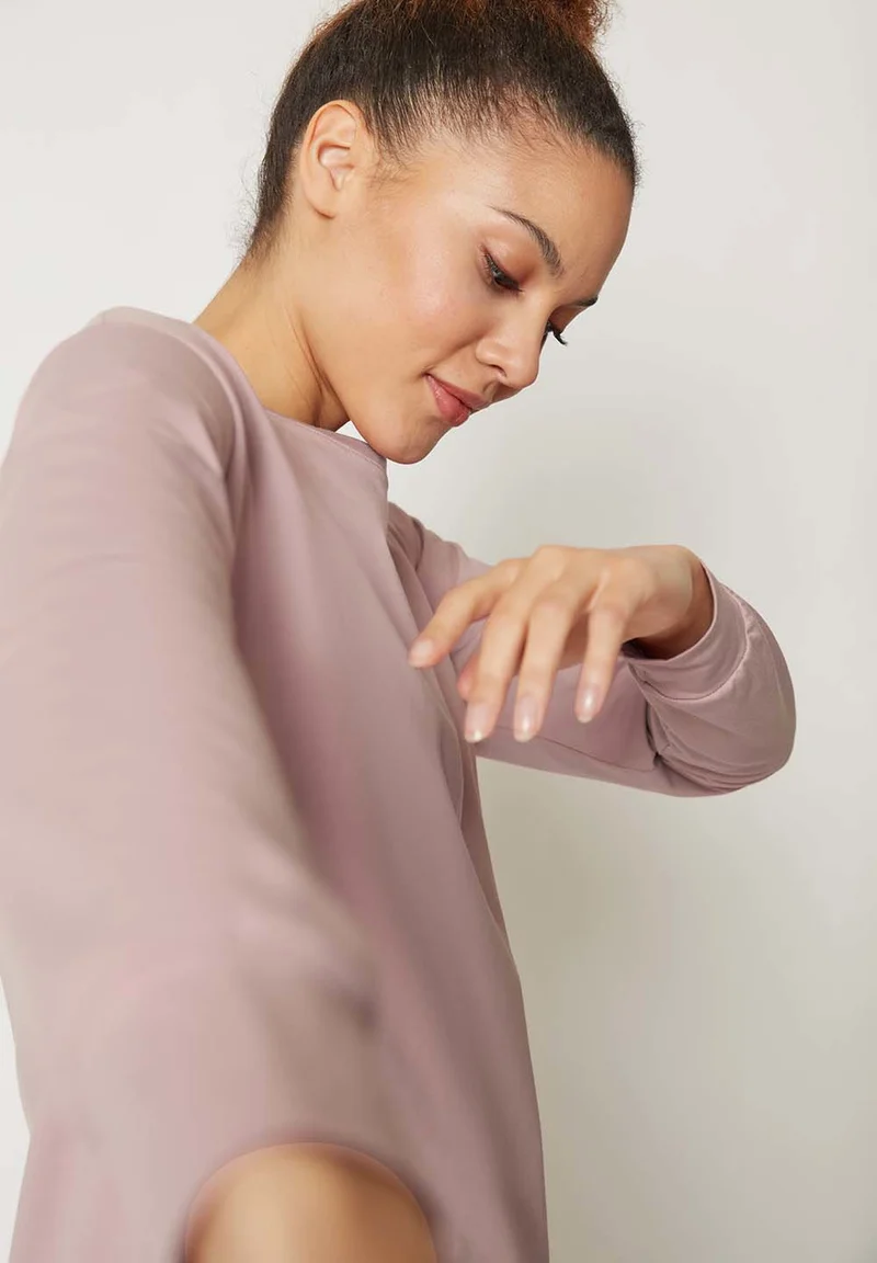 Night In Mix & Match Shirt long sleeve | rose smoke 080775-08S675