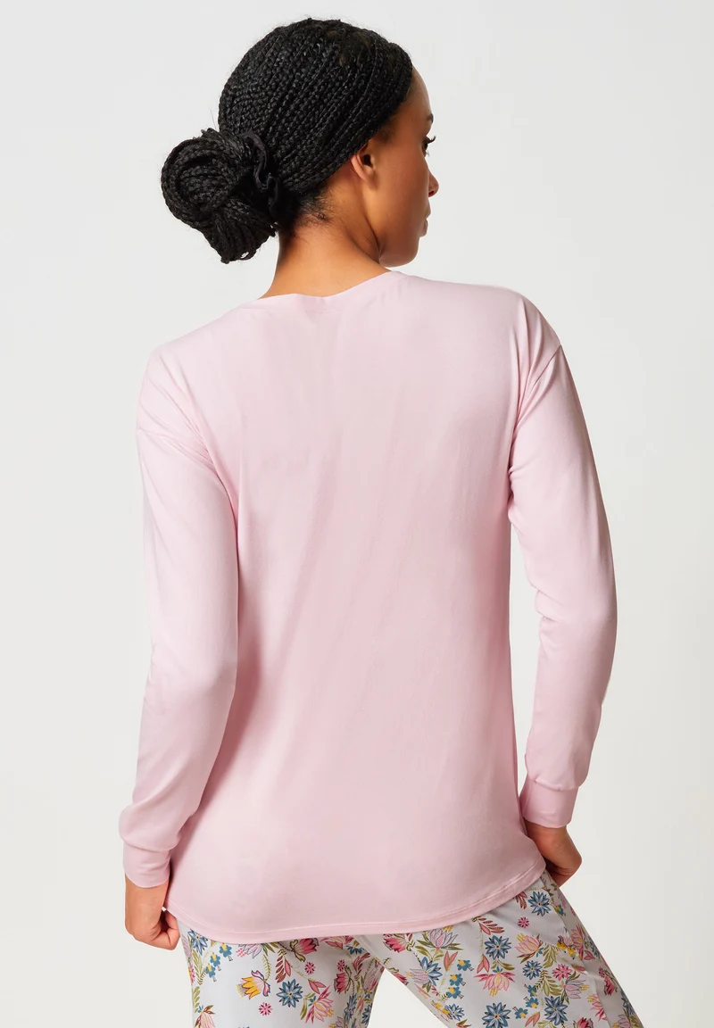 Night In Mix & Match Shirt long sleeve | pale lilac 080775-08S973