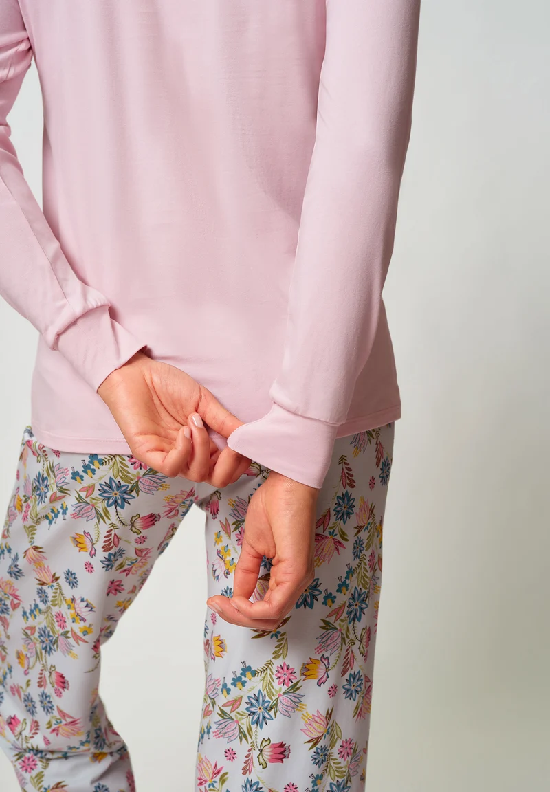 Night In Mix & Match Shirt long sleeve | pale lilac 080775-08S973
