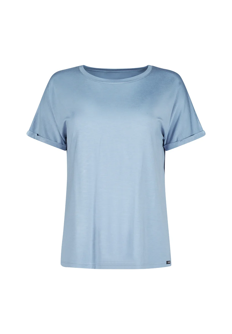 Night In Mix & Match Shirt short sleeve | faded denimblue 080774-08S336