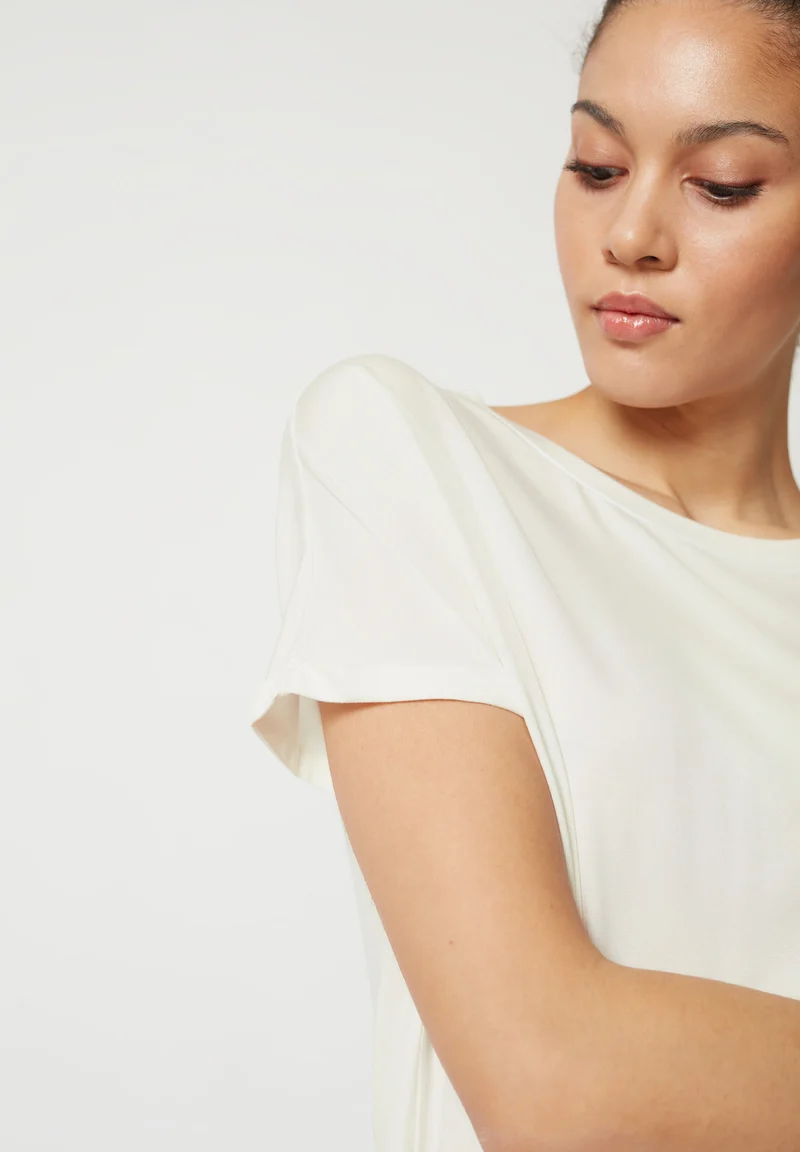Night In Mix & Match Shirt short sleeve | ivory 080774-087608