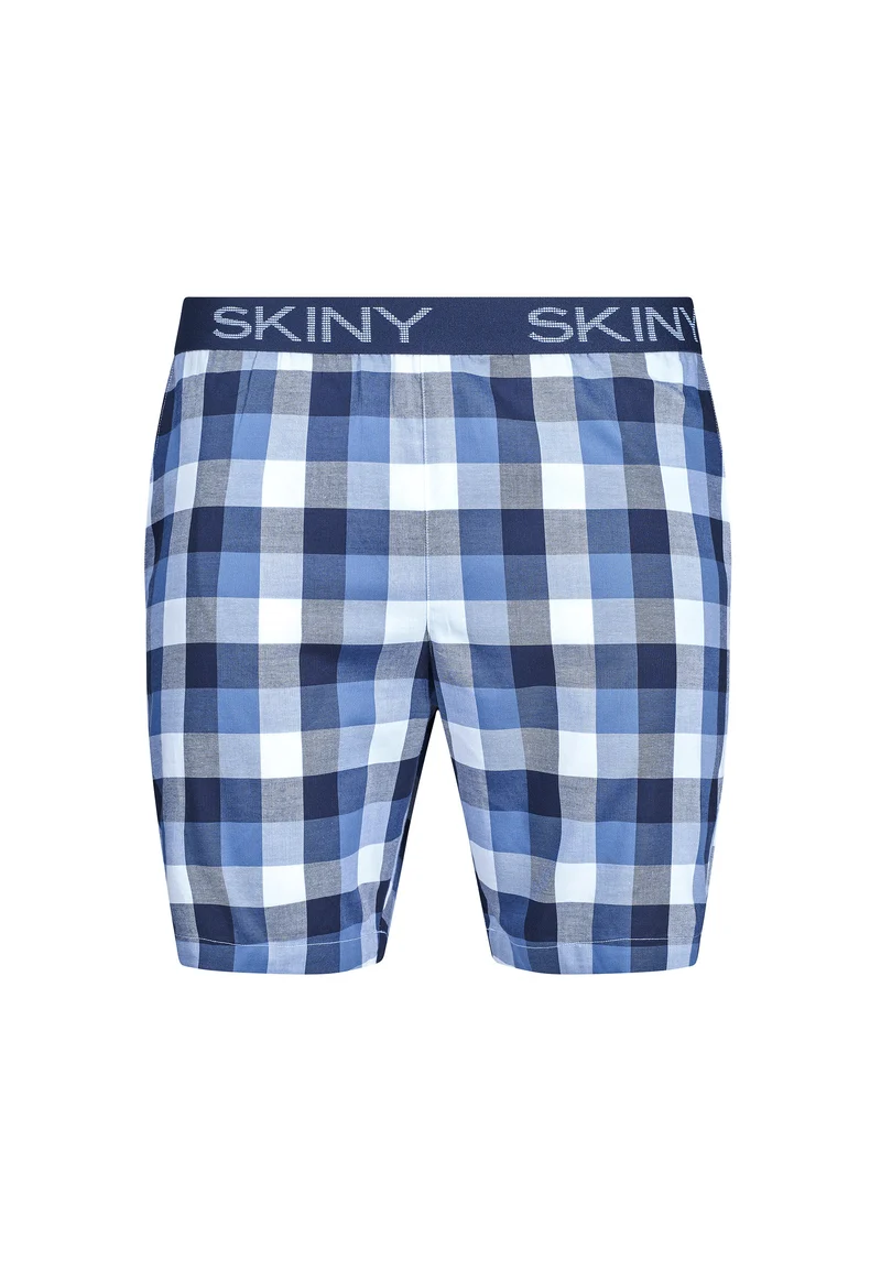 Night In Mix & Match Shorts | crownblue check 080510-08S105