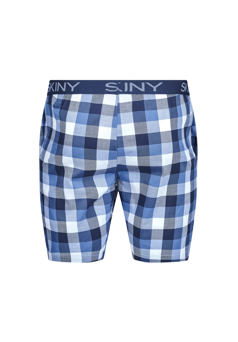 Night In Mix & Match Shorts | crownblue check 080510-08S105