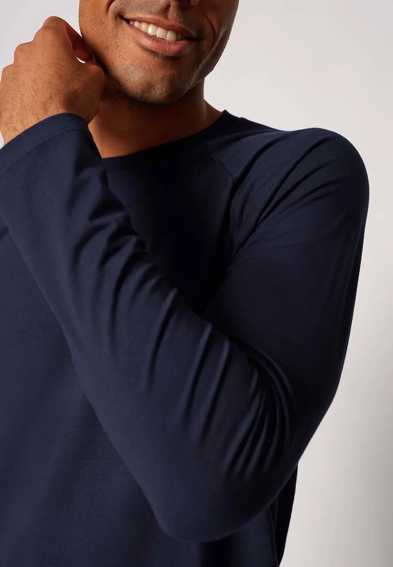 Night In Mix & Match Shirt long sleeve | crown blue 080509-080393