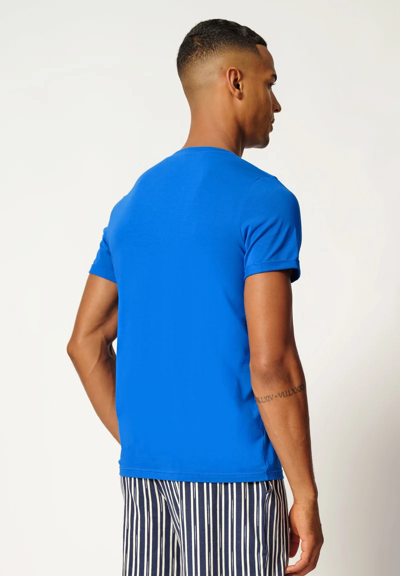 Night In Mix & Match Shirt short sleeve | future blue 080508-08S562