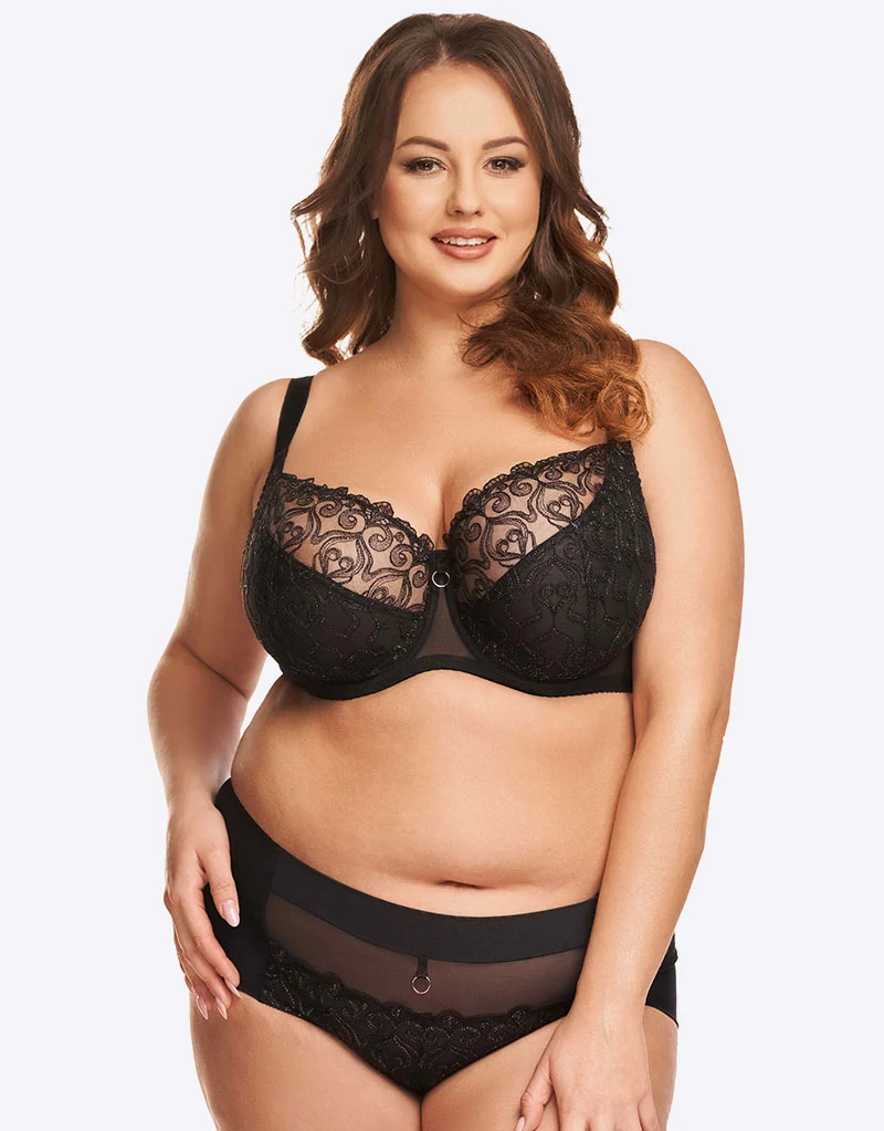 Nessa Daisy Full Brief Black