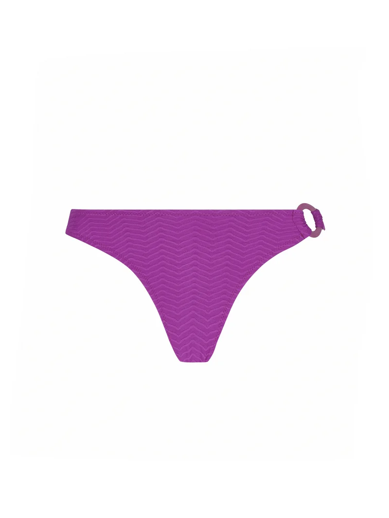 Antigel Bademode von Lise Charmel – La Zigzag High Cut Mini Bikini Bottom Mauve