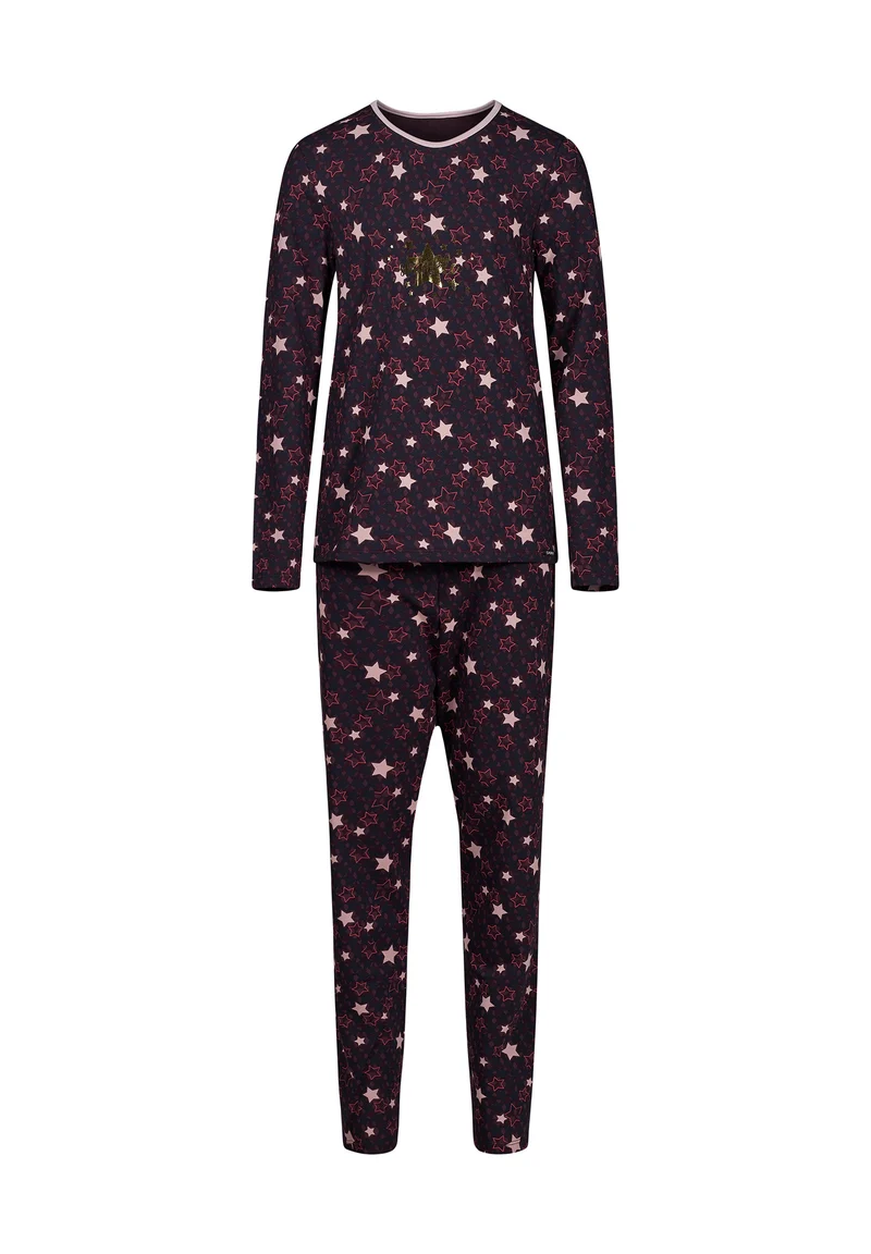 Night In Skiny Pyjama Girls pyjama long | grapeblush stars 030075-08S725