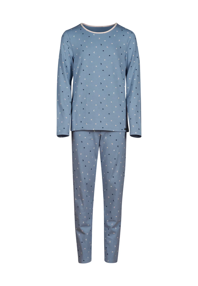 Night In Skiny Pyjama Girls pyjama long | denimblue stars 030075-08S462