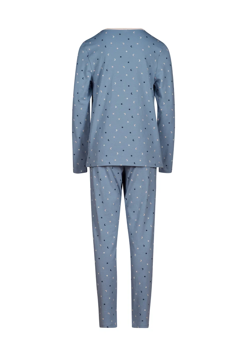 Night In Skiny Pyjama Girls pyjama long | denimblue stars 030075-08S462