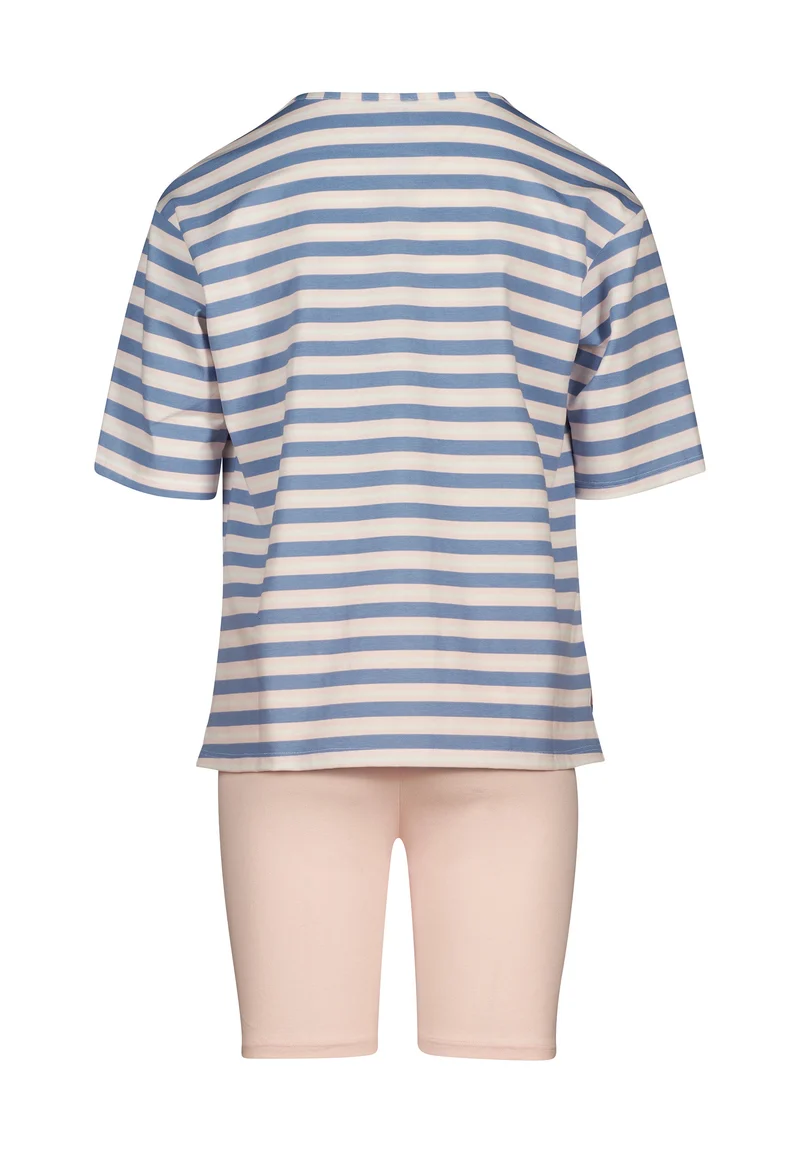 Night In Skiny Pyjama Girls pyjama short | denimblue stripes 030073-08S461