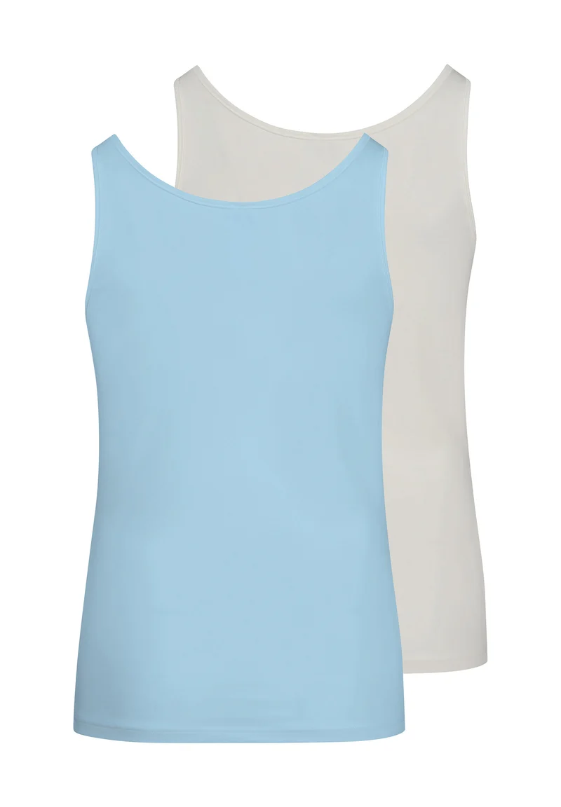 Cotton Multipacks Girls tank top 2 pack | angelwhite selection 030036-08S847