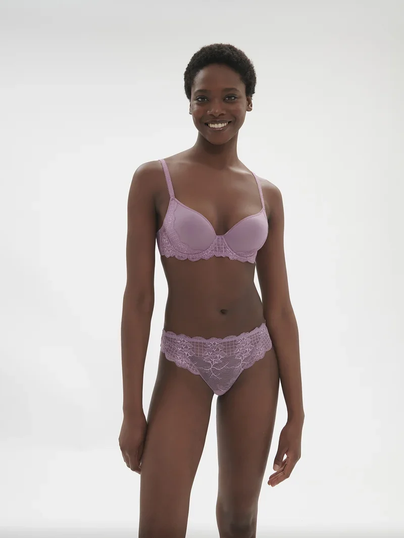 Simone Perele - Reve 3D Plunge Bra Glamourous Mauve