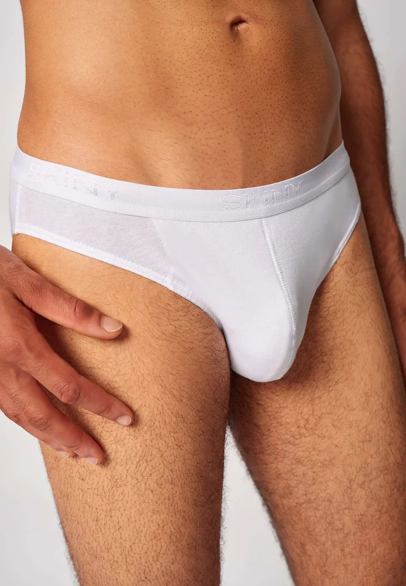 Cotton Rib Briefs 2 pack | white 080694-080500