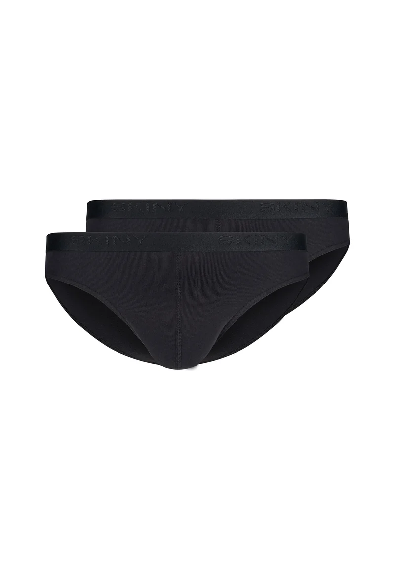 Cotton Rib Briefs 2 pack | black 080694-087662