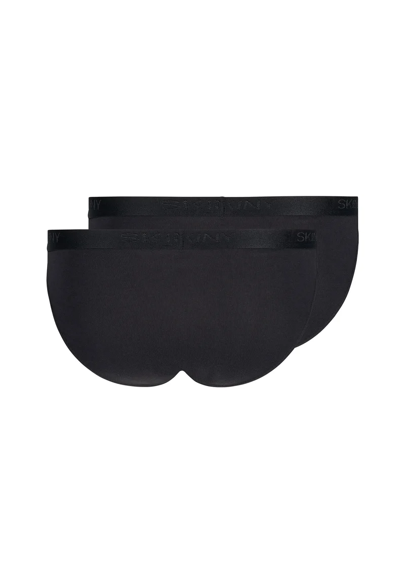 Cotton Rib Briefs 2 pack | black 080694-087662