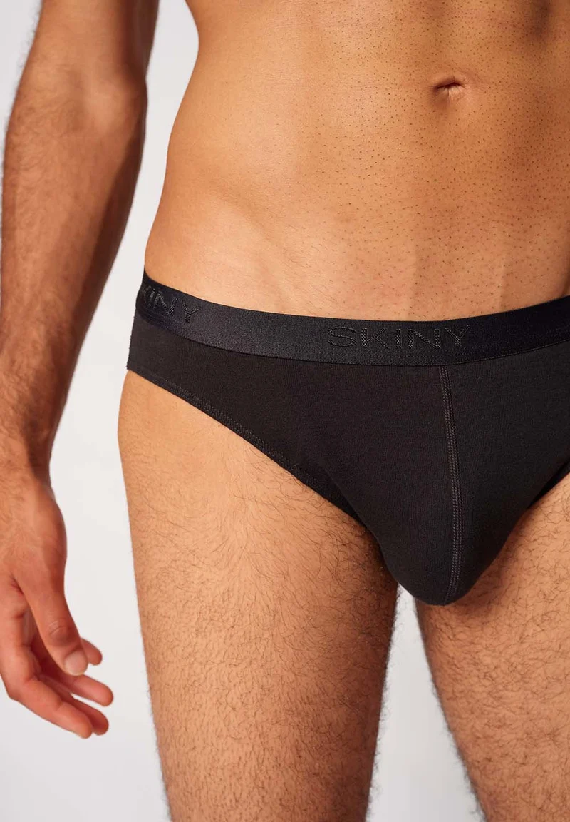 Cotton Rib Briefs 2 pack | black 080694-087662