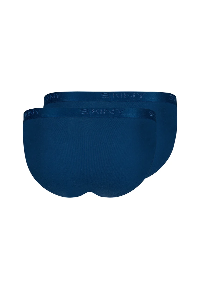 Cotton Rib Tanga briefs 2 pack | navy 080693-080369