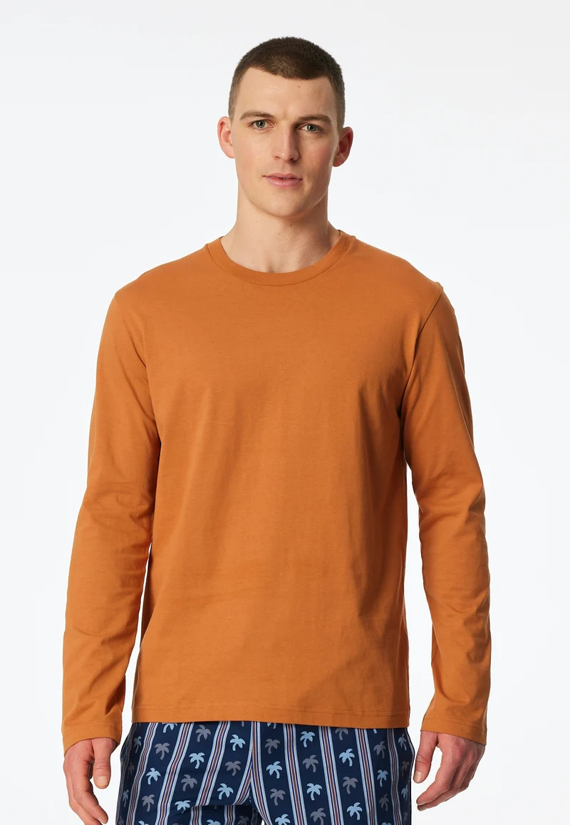 Langarmshirt Rundhals