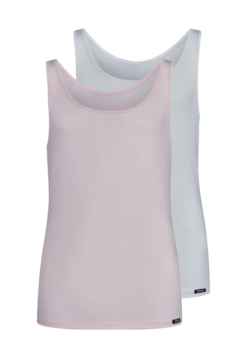 Cotton Multipacks Girls tank top 2 pack | pearl selection 030036-08S140