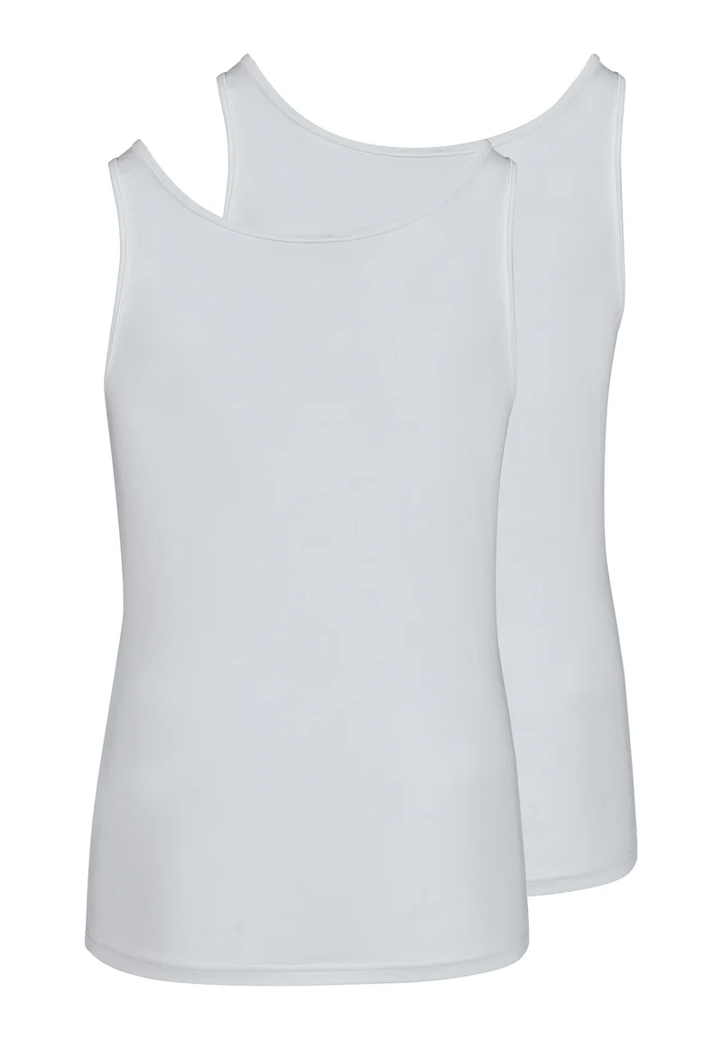 Cotton Multipacks Girls tank top 2 pack | white 030036-080500