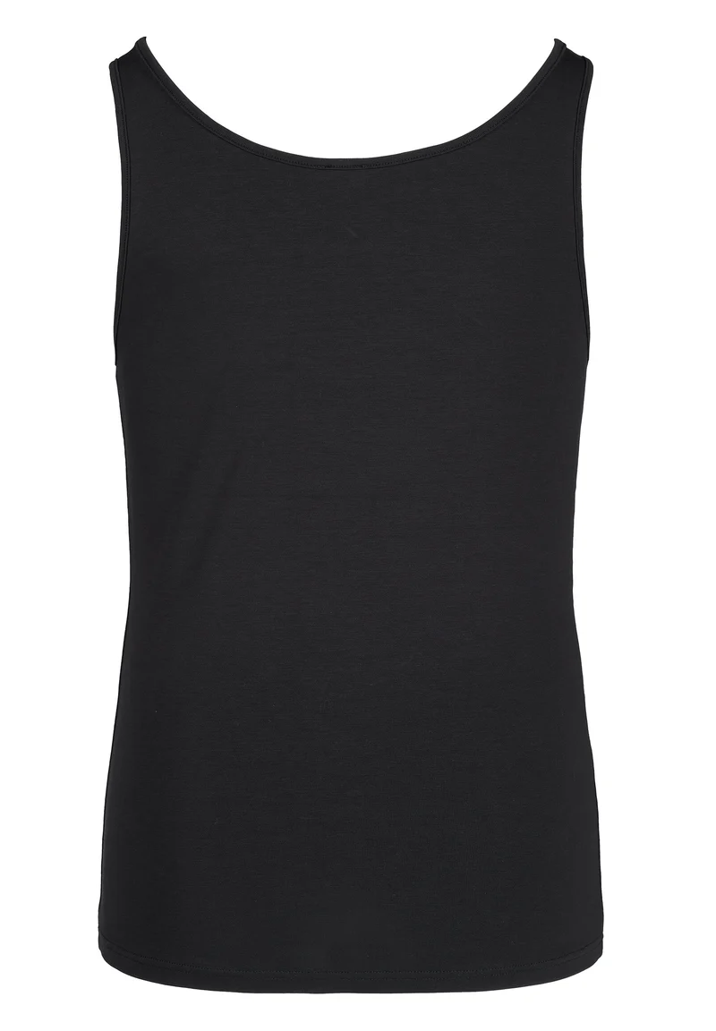 Cotton Multipacks Girls tank top 2 pack | black 030036-087665