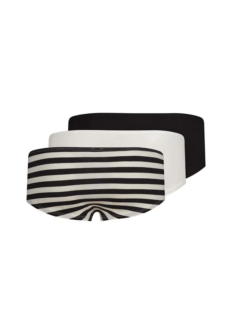 Cotton Multipacks Girls panty 3 pack | ivoryblackstripes selection 030035-08S941