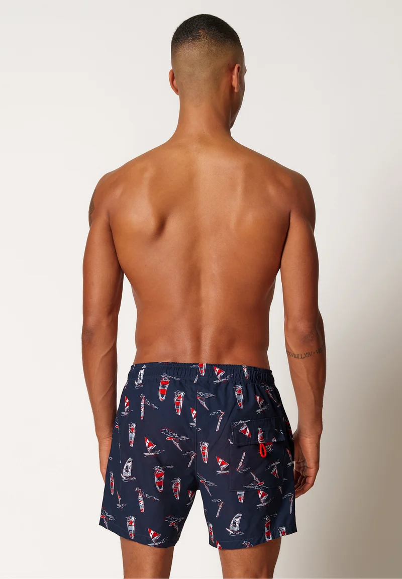 Swimen Swimming shorts | cheekynavy surfer 080883-08S625