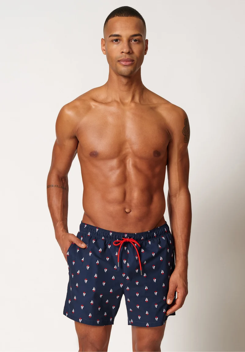 Swimen Swimming shorts | cheekynavy boat 080883-08S623