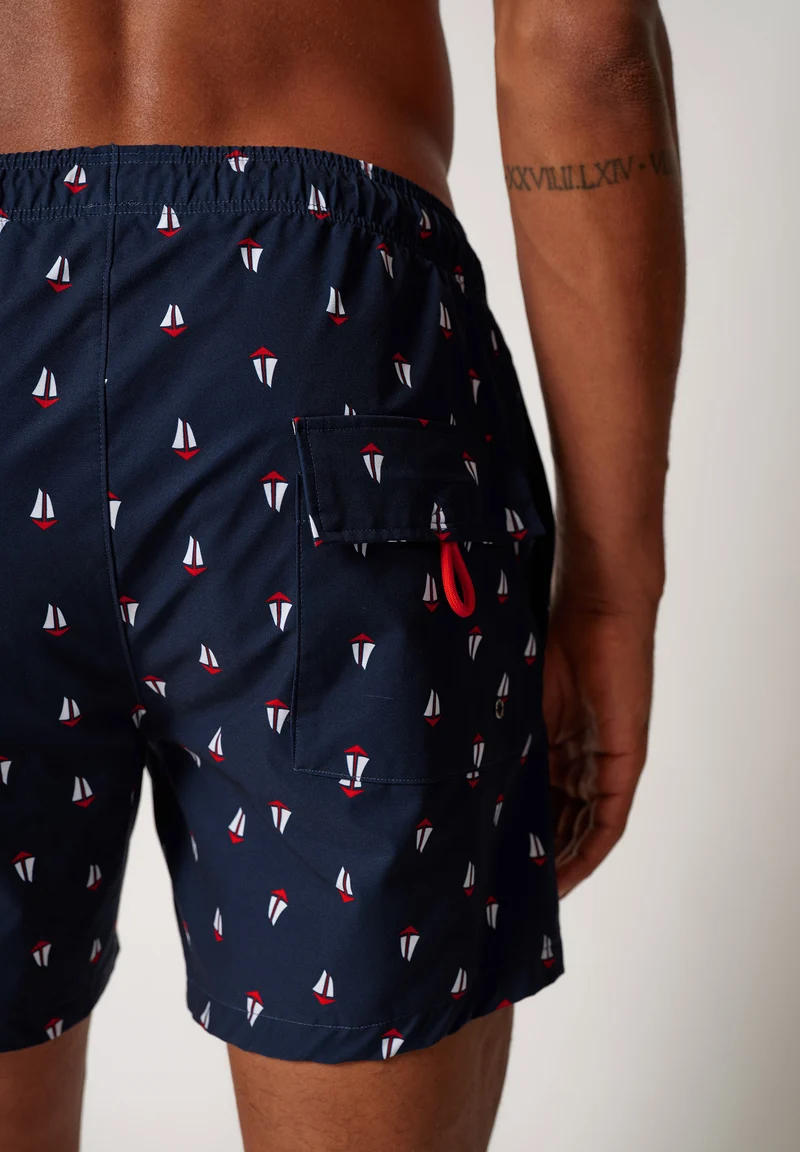 Swimen Swimming shorts | cheekynavy boat 080883-08S623