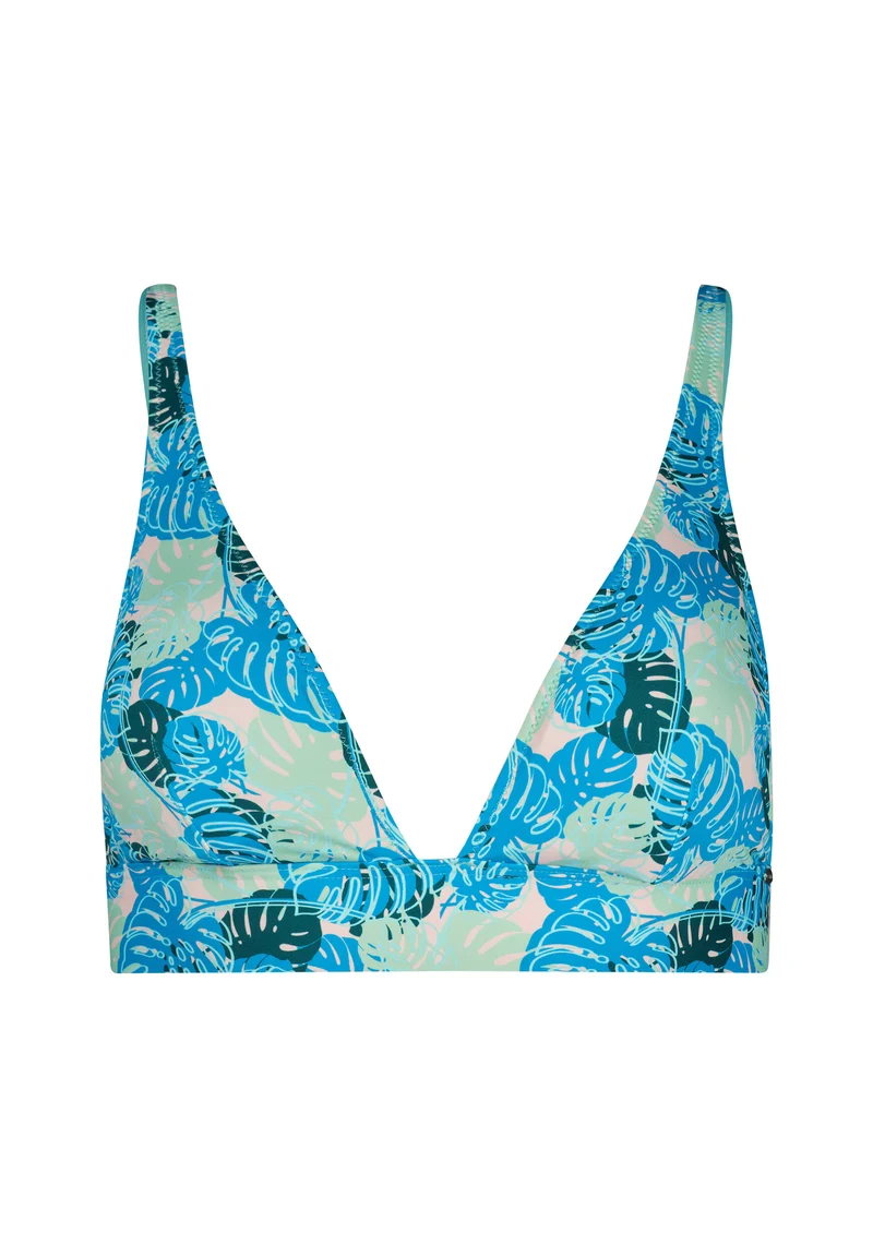 Maritimemotion Triangle bikini top | aruba leaves 080865-08S757