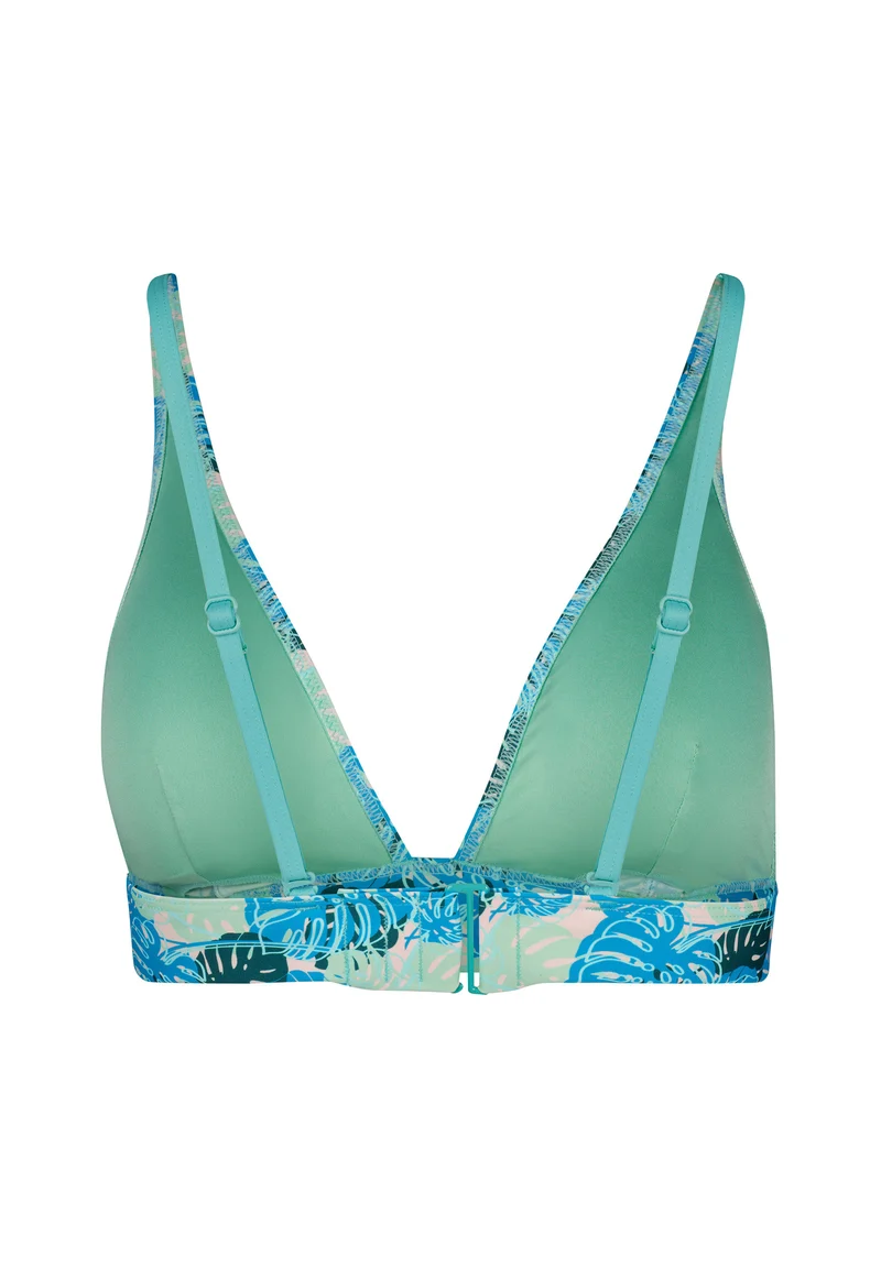 Maritimemotion Triangle bikini top | aruba leaves 080865-08S757