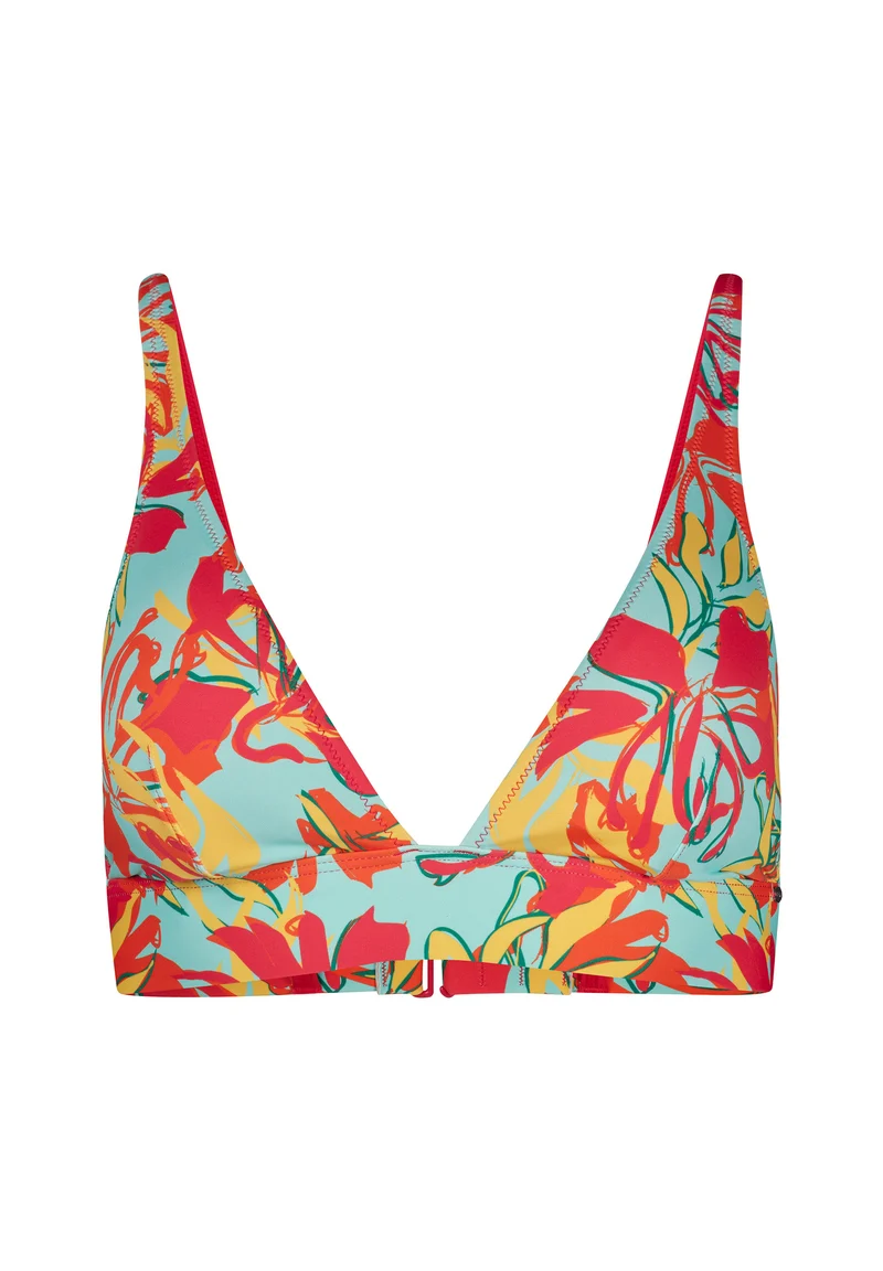 Maritimemotion Triangle bikini top | tropical blossom 080865-08S756