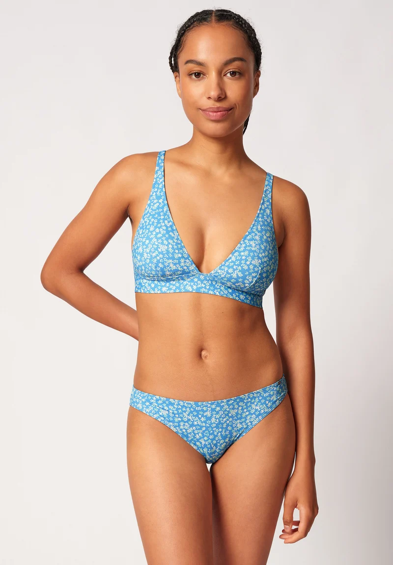 Maritimemotion Triangle bikini top | marina flowers 080865-08S752