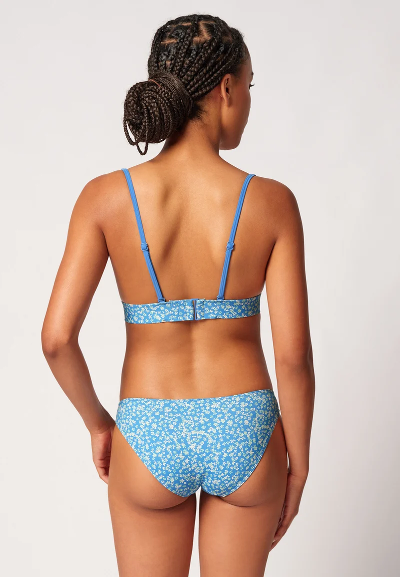 Maritimemotion Triangle bikini top | marina flowers 080865-08S752
