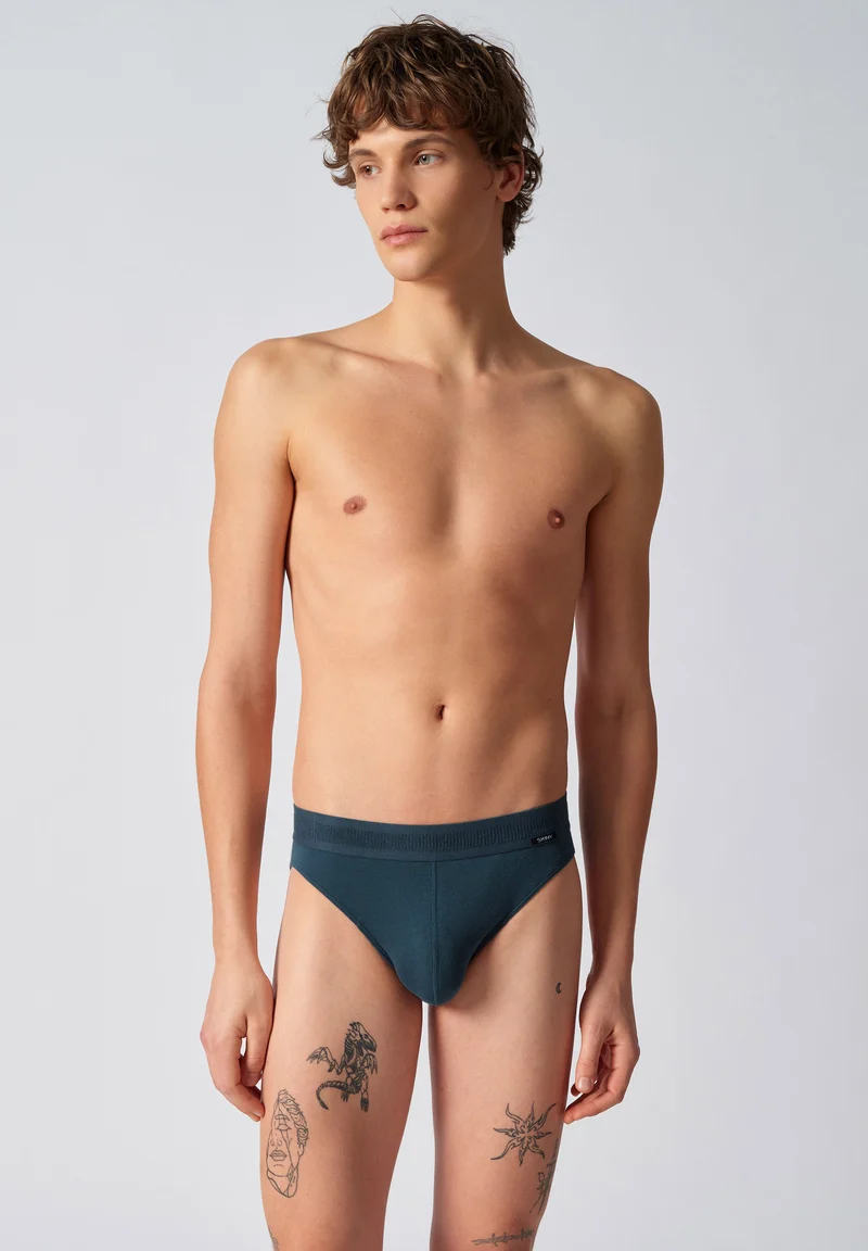 Cotton Retro Briefs 2 pack | orion blue 080692-08S993