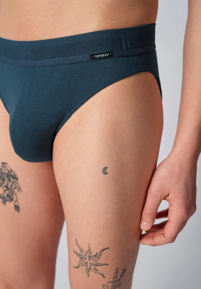 Cotton Retro Briefs 2 pack | orion blue 080692-08S993
