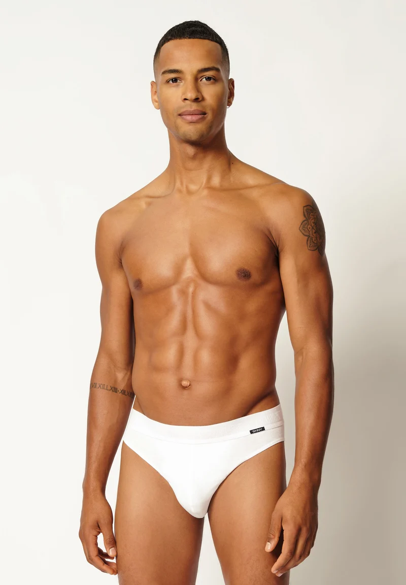 Cotton Retro Briefs 2 pack | white 080692-080500