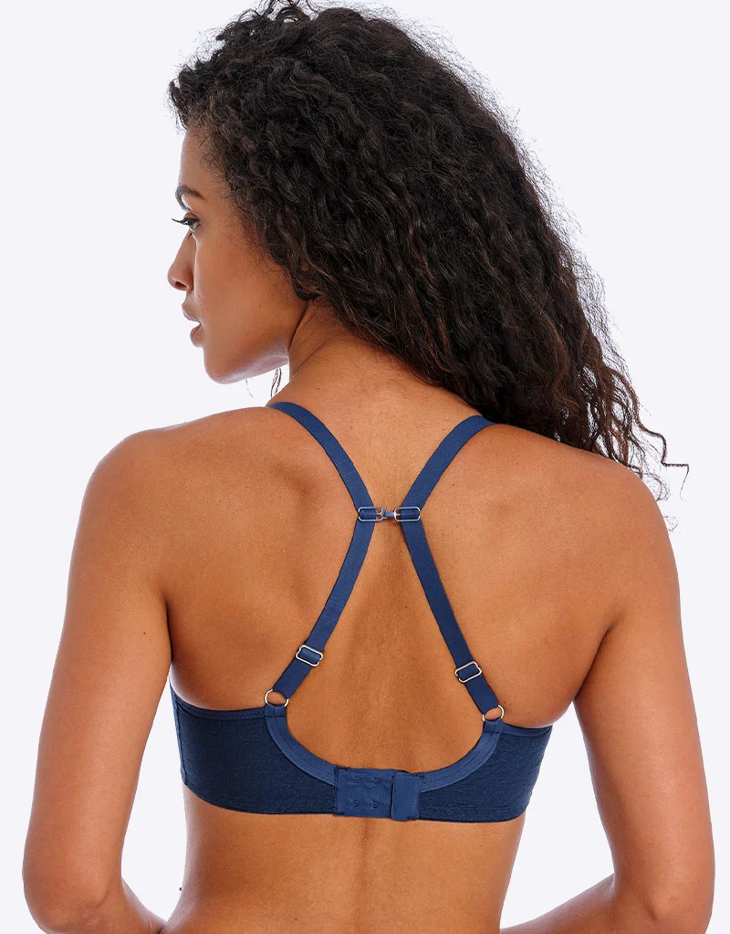 Freya Catwalk Side Support Balcony Bra Midnight Blue