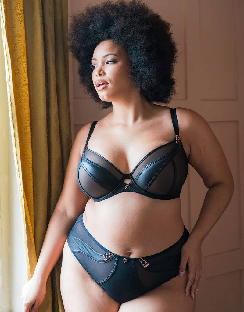 Scantilly Suspense High Waist Brief Black