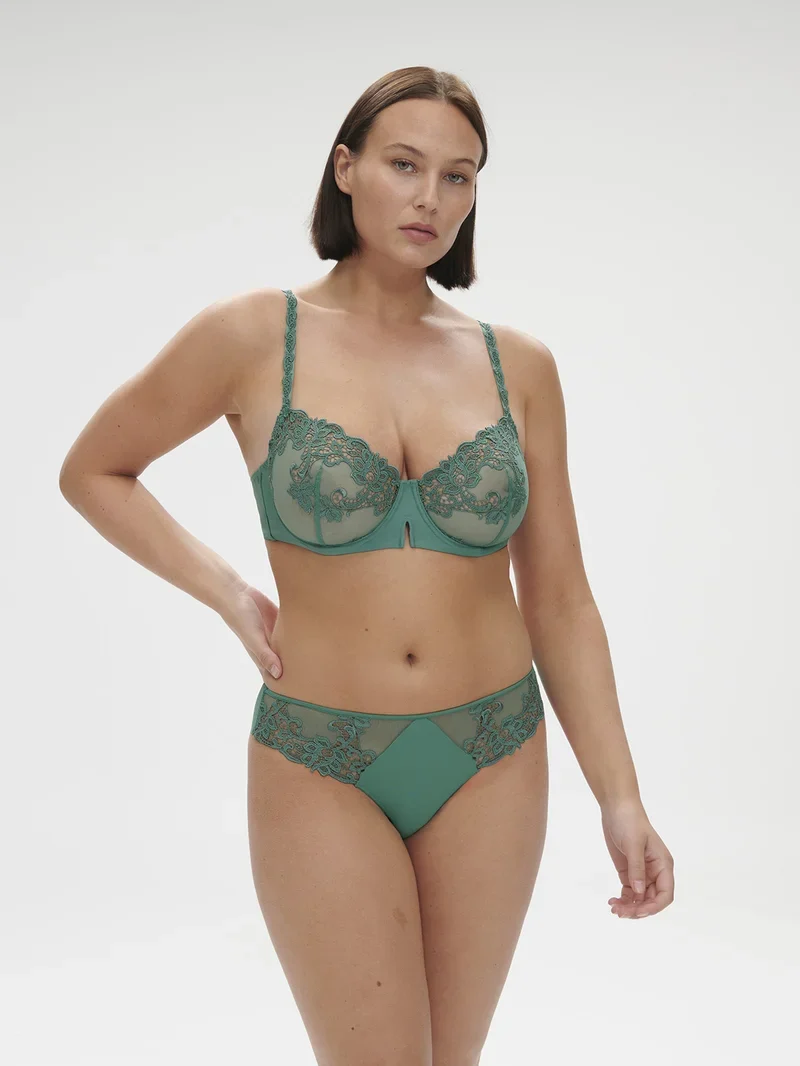 Simone Perele – Saga Halbschalen-BH, Gartengrün