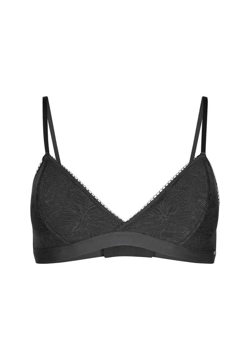 Micro Lace Soft bra remov. pads | charcoal 080605-08S789