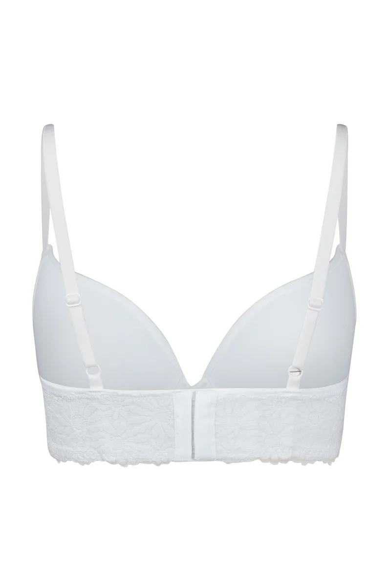 CottonLace Essentials Padded bra | white 080600-080500