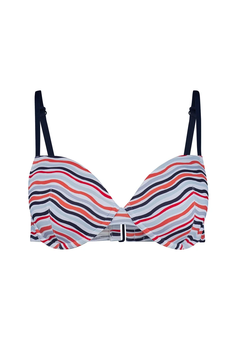 Maritimemotion Padded bikini top | ivory waves 080441-08S580